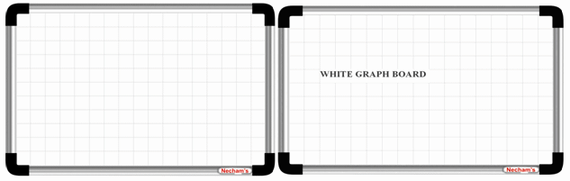 CERAMIC/NON-CERAMIC, MAGNETC/NON-MAGNETIC WHITE GRAPH BOARD